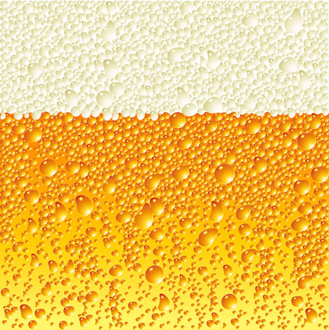Beer Bubbles Vector