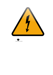 Caution High Voltage