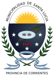 Escudo de la Municipalidad de Santa LucÃ­a