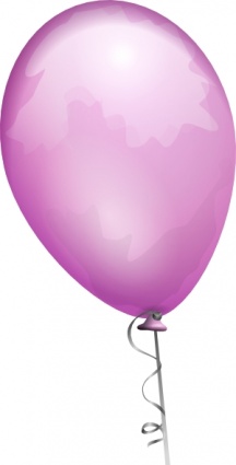 Recreation Cartoon Purple Ballons Birthday Party Balloons Balloon Ballon Balon Festive