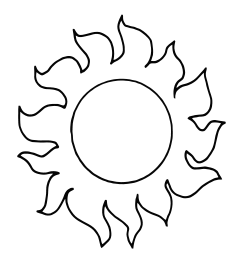 Sun - Abstract 010