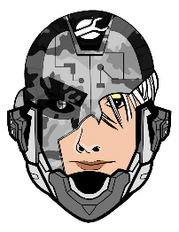 Manga Soldier Head