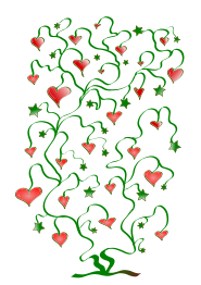 Tree of Hearts with Leaves of Stars